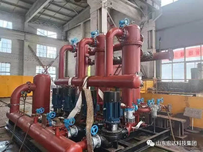 山东宏达湍流换热机组